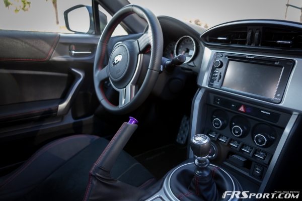 BRZ FR-S DIF Drift Knob Installation -014