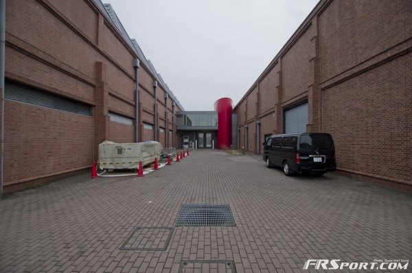 The BACK of the Toyota Museum. Note that this was taken over a fence - there was no way to enter from here - thanks Google :(