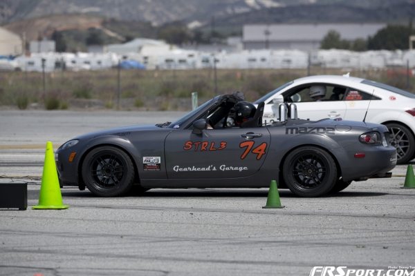 Some tough competition in the Ladies 3 Class - STR Prepped Mazda MX-5 vs. D Street Prepped Audi TT